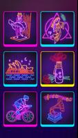 Neon Glow الملصق