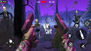 Toilet Monster Horror FPS Game plakat