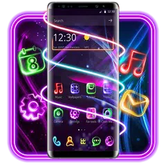 Neon Light Launcher APK download