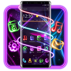 Neon Light Launcher آئیکن