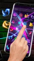 برنامه‌نما Neon Light Launcher عکس از صفحه