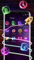 Neon Light Launcher syot layar 2