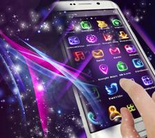 برنامه‌نما Neon Light Icon Packs (Theme) عکس از صفحه