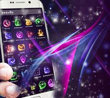 Neon Light Icon Packs (Theme) اسکرین شاٹ 2