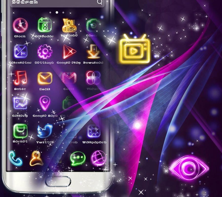 Neon Light Icon Packs Theme For Android Apk Download Neon Light Icon Packs Theme For Android Apk Download
