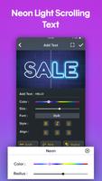 Neon Lightboard: Text Scroller capture d'écran 1