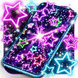 Neon multi color wallpapers أيقونة