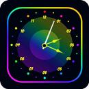 Neon Night Clock Wallpaper APK