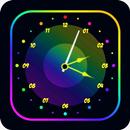 Neon Night Clock Wallpaper APK