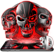 Lanceur « Tête de mort en 3D »