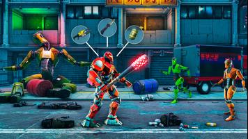 Robot street Fighting Games Ekran Görüntüsü 1
