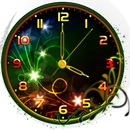 Neon Flower Clock Live Wallpaper APK