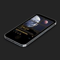 Neon Space Theme for KLWP الملصق
