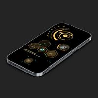 Neon Space Theme for KLWP تصوير الشاشة 2