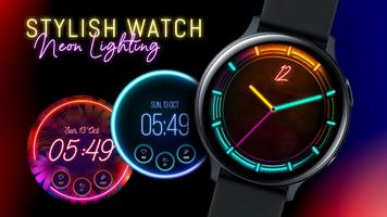 Neon Glow Watch Faces capture d'écran 1
