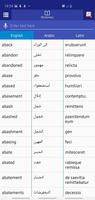 2 Schermata Arabic Latin Dictionary