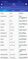 Arabic Malayalam Dictionary poster