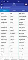 Arabic Somali Dictionary screenshot 2