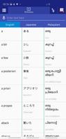 Japanese Malayalam Dictionary screenshot 2