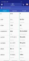 Japanese Punjabi Dictionary captura de pantalla 3