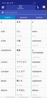 Japanese Serbian Dictionary screenshot 3