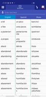 Spanish Xhosa Dictionary скриншот 2