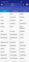 Portuguese Latin Dictionary โปสเตอร์