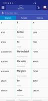 Punjabi Hebrew Dictionary captura de pantalla 2