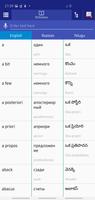 Russian Telugu Dictionary 포스터