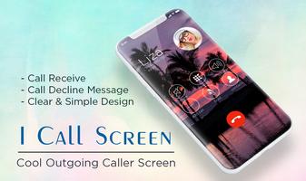 Phone X Caller Screen - iCaller Screen Affiche