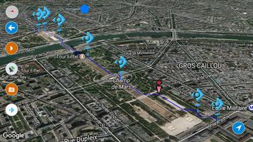 Route Planner - MapWalker screenshot 1