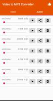 Video to MP3 Converter स्क्रीनशॉट 2