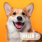 Dog Translator: Talking Pet أيقونة