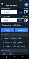 Age Calculator ảnh chụp màn hình 3