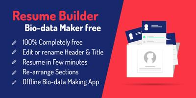 Resume Builder โปสเตอร์