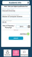CV Maker Resume Builder App Free Curriculum Vitae スクリーンショット 2