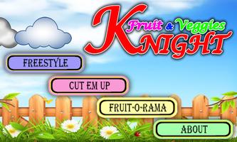 Fruit & Veggies Knight poster