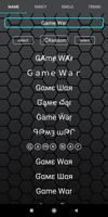 NickName Fire 🔥 - Free Fonts generator, symbol скриншот 1
