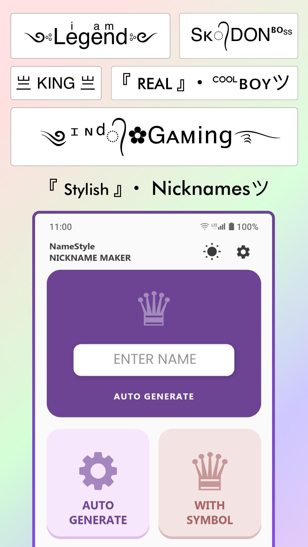 Name style: Generator for Android Download