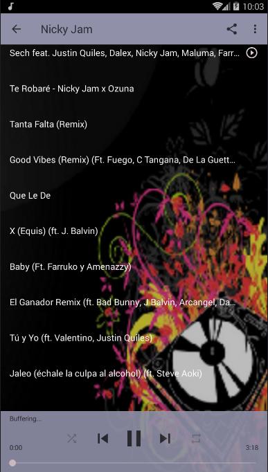 Descarga de APK de Nicky Jam Sech - Que Mas Pues (Remix) Ft.maluma para  Android