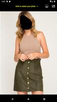 Mini Skirt Face Changer اسکرین شاٹ 1