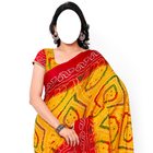Bandhani Saree Face Changer icône