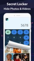 Photo Locker App : Calculator plakat