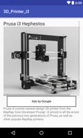 3D printer Prusa i3 poster