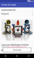 3D modèles 3D de l'imprimante capture d'écran 2