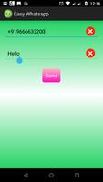 Easy Whatsapp -Send Message without Adding Contact 스크린샷 2