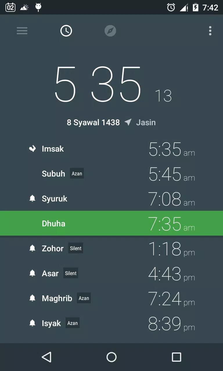 waktu solat subuh shah alam