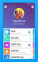 Ninja Kidz TV Game Fake Call plakat