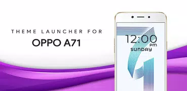 Lançador e tema para Oppo A71 