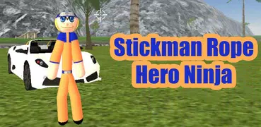 Stick Ninja Rope Hero Ninja Gangstar Crime Fight